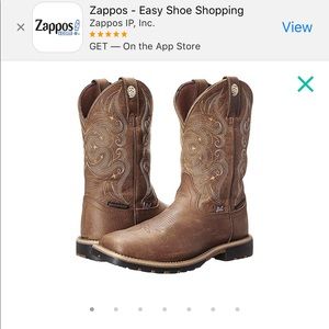 Justin Adalida cowgirl boots